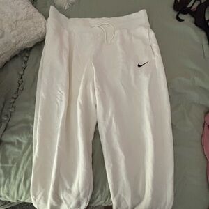 Nike white Jogger Pants